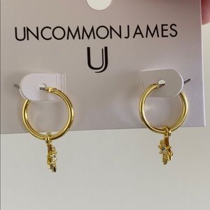 Brand new with tags gold earrings